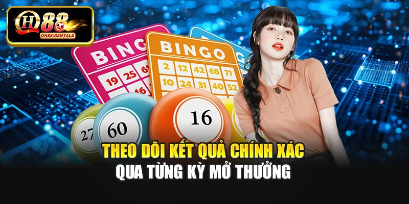 Theo dõi kết quả chính xác qua từng kỳ mở thưởng